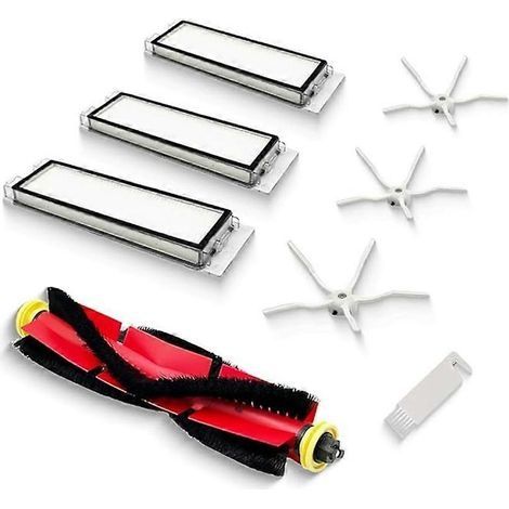 Filtre HEPA, chiffon de nettoyage et brosse principale pour aspirateur Xiaomi Roborock S5 S50 S51 S55 S6 S60 S6 Pure (1/5)