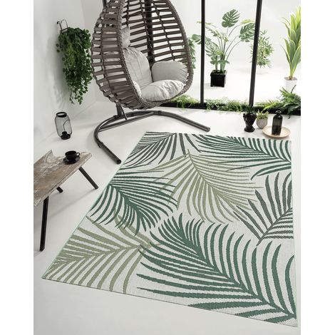 Tapis Vert intérieur et extérieur 160x220 cm (1/5)