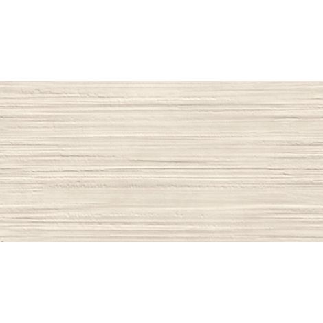 Carrelage effet Béton 3D Beige Ivoire Line 80x40x1 cm Mat Vetrano - Mur intérieur (vendu par carton de 1,28 m²) - RO'MA CARRELAGE