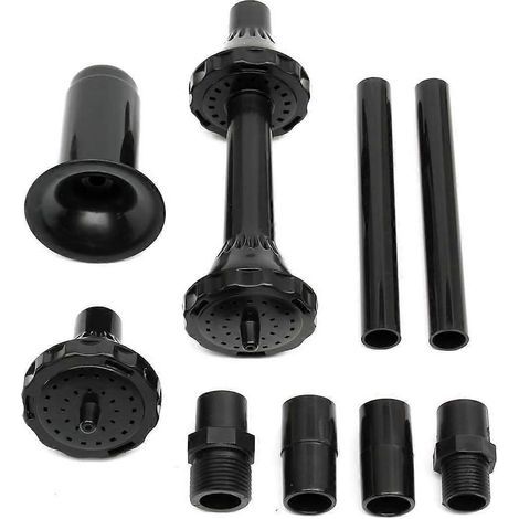 9Pcs Small Nozzle Kit Water Nozzle Heads for Pond Submersible Pump Pool (1/5)