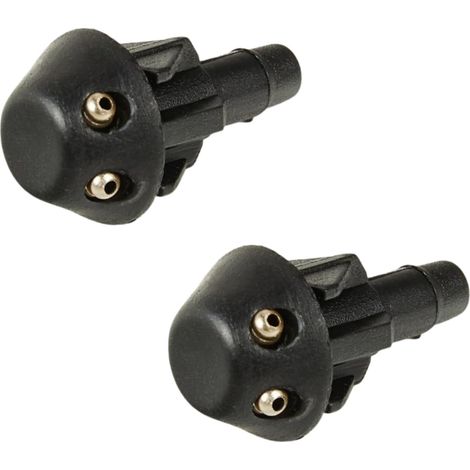 Lot 2 gicleurs lave-glace pare-brise compatible pour Citroën Saxo, Peugeot 106 205 306 Berline Cabriolet Break (1/2)