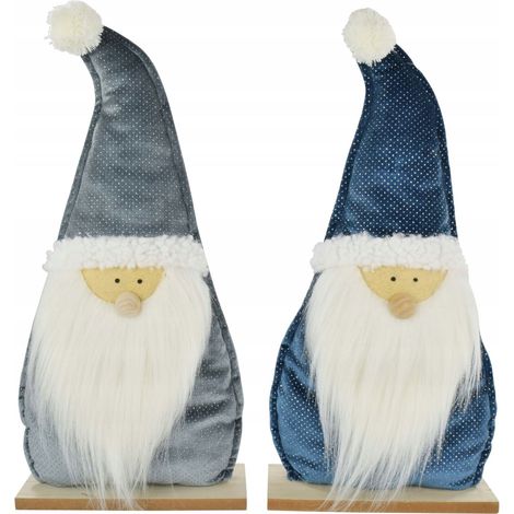 Figurine de Noël Père Noël avec un chapeau 48 cm