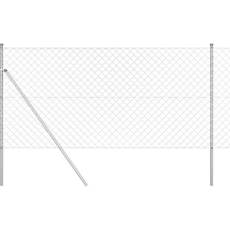 Maison Exclusive - Ground Fix Geschweißter Drahtzaun 10 x 1 m (B