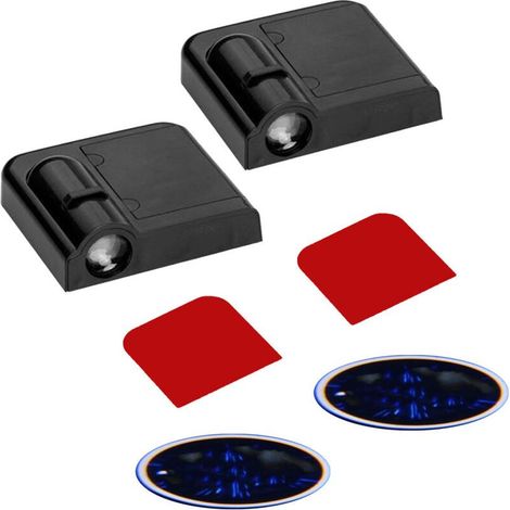 Projecteur LED de bienvenue pour portière de voiture – Type 2, installation sans câblage, design élégant et lumineux (1/5)