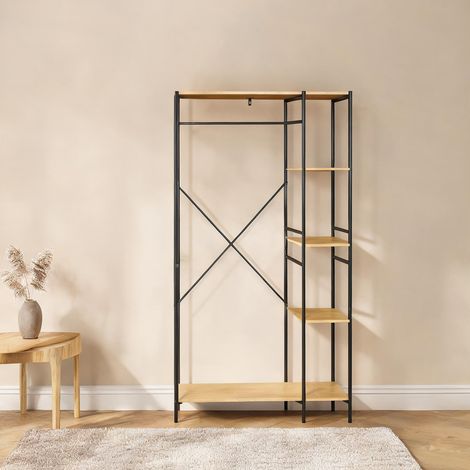 Porte-manteau 2 en 1 100 x 46 x 170,5 cm (1/5)