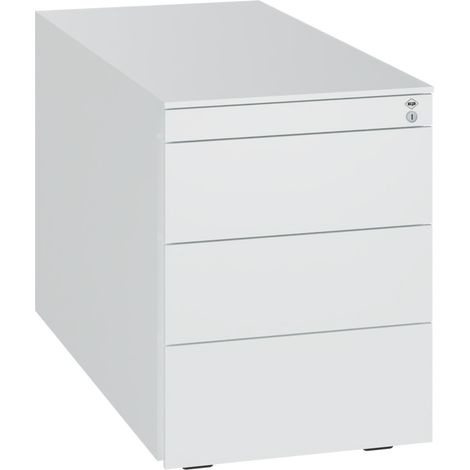 C+P Stahl-Rollcontainer, 563x430x781mm, 9010/9010 (1/5)