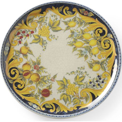 Piatto pizza in porcellana Barocco, diametro 31 cm - set da 6 (1/2)