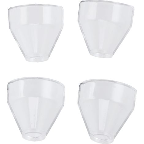 Bouclier pour outil rotatif, fixation ABS Transparent anti-poussière, couvercle de perceuse pour meuleuse électrique 18mm 4 pièces (1/5)