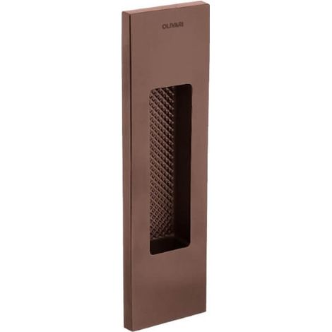 Poignée de porte coulissante Siro bronze mat - D111DS