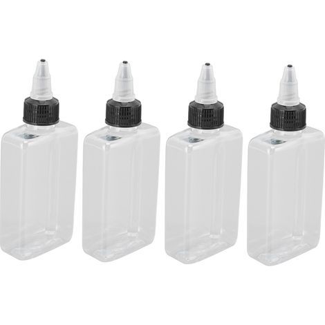 100ml Seasoning Bottle, 4 Pack, Reusable Dispensing Oil, Sealed, Portable, for Outdoor BBQ, Camping (1/5)