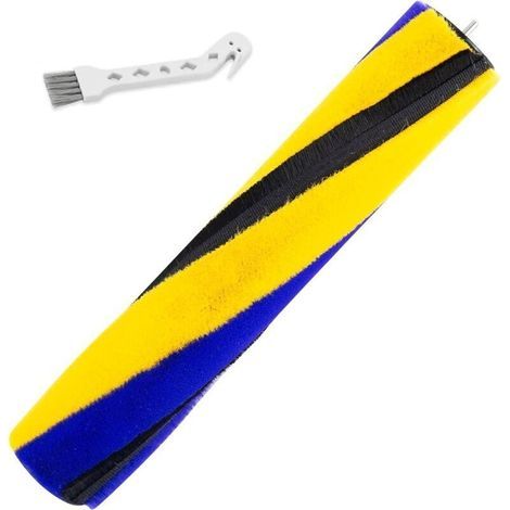 Brosse de rechange pour aspirateur Dyson V12/V15 Slim - Rouleaux souples - Brosse de rechange (jaune) (1/4)