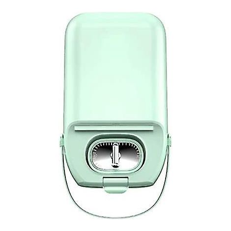 breakfast Machine, Electric Breakfast, Toast And Grill, Removable Non-stick Plate, Double-sided Heating, Toaster, Green (1/5)