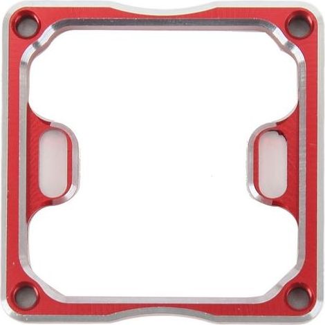 Support de ventilateur pour contrôleur de vitesse RC (ESC) en aluminium usiné CNC avec traitement anodisé, compatible MAX6, MAX8 et MAX5 (rouge). (1/5)