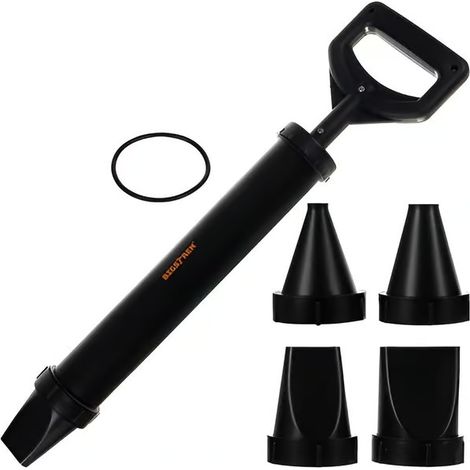 Pistolet à injection de ciment, pompe manuelle - Noir (1/5)