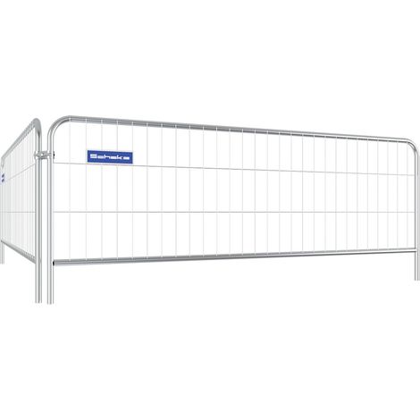 Schake Mobilzaun Event 3,0x1,2m mit gebogenem Ramenrohr
