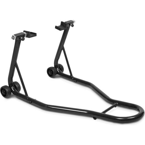 Portable Steel Motorcycle Stand Heavy-Duty Sport Bike Rear Wheel Lift Stand