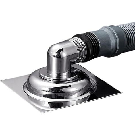 Coude de vidange de sol pour machine à laver, raccord de tuyau de vidange, désodorisant d'égout (tuyau anti-débordement)