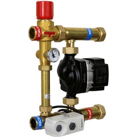 Bloc régulateur de chauffage par le sol ISOTHERM prêt-à-monter - Watts (1/2)