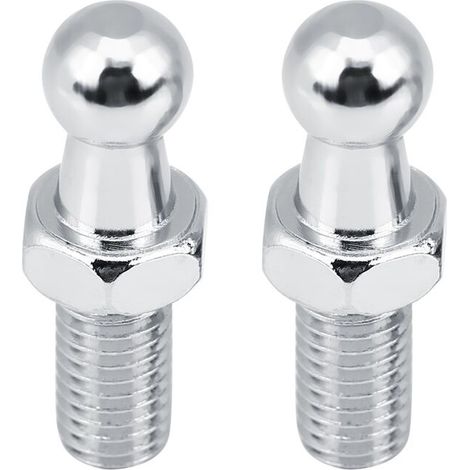 Set of 2 M8 Car Strut Ball Joints, 8mm Ball Stud, 10mm Gas Strut Ball Joint, Ball Stud, Hood Strut, Ball Stud, Gas Strut, M8 Ball Joint