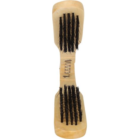 Brosse à Cheveux Lisseuse Double Face en Bois Résistante à la Chaleur,Peigne Chauffant pour Coiffage Professionnel,Kit de Salon pour Lissage et Défri sage (1/5)