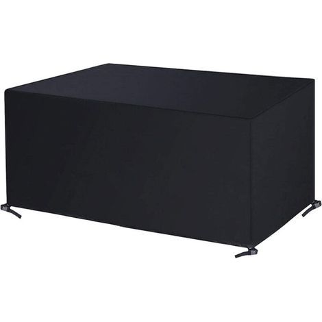 Funda para muebles, funda rectangular para sofá de exterior de 213x132x74 cm, funda impermeable para banco de jardín, tejido Oxford 420D, resistente a los rayos UV y al polvo, para mesa y sofá de jard (1/4)
