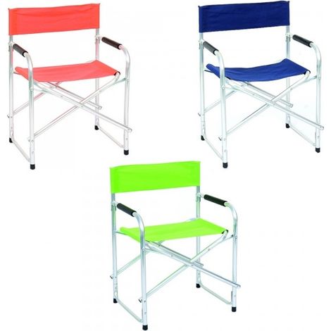 POLTRONA REGISTA 47X55XH78CM ALLUMINIO 25MM (1/4)
