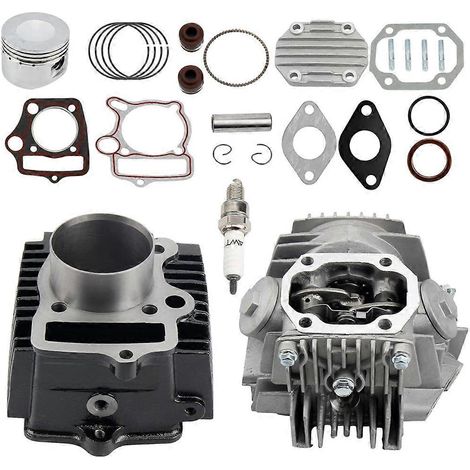 Kit piston-culasse de 52,4 mm pour moto, compatible avec les quads et SSV 110 cm3 WS110 et C110. (1/5)