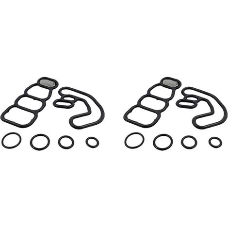 12 joints d'électrovanne VTEC, soupapes à tiroir et joints de filtre, compatibles avec les modèles Accord et Odyssey V6 2005-2007, référence 15826-RDV-J01 (1/5)