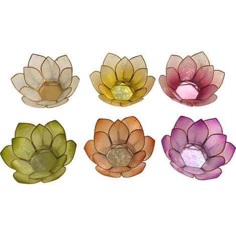 Signes Grimalt Portavelas Decoracion  Portavelas 6U Colgantes Multicolor 12x12x5cm 35242