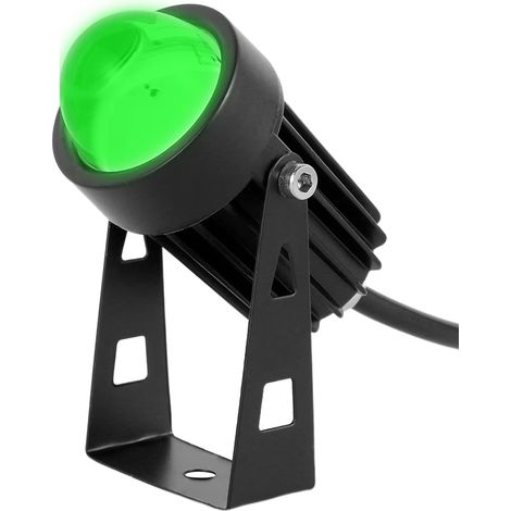5-W-LED-Strahler, IP65 wasserdicht, schmaler Abstrahlwinkel, 180° verstellbar, Außenwandleuchte, große Reichweite, hohe Helligkeit, für Gebäude und Außenanlagen (1/5)