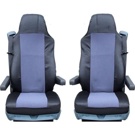 Sitzbezug für Volvo VOLVO FL FE M16 FH16 FH12, grau-schwarz