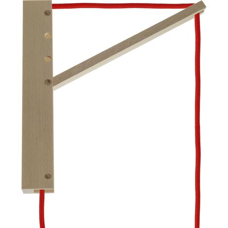 Creative-cables italy pinocho soporte de pared ajustable madera natural sstln01 (1/5)