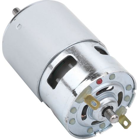 775 Motor 12-24V Hochgeschwindigkeits-Gleichstrommotor mit hohem Drehmoment und zwei Kugellagern (1/5)