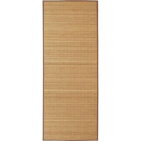 Maison Exclusive - Tappeto Rettangolare in Bambù Marrone 80 x 300 cm (1/5)