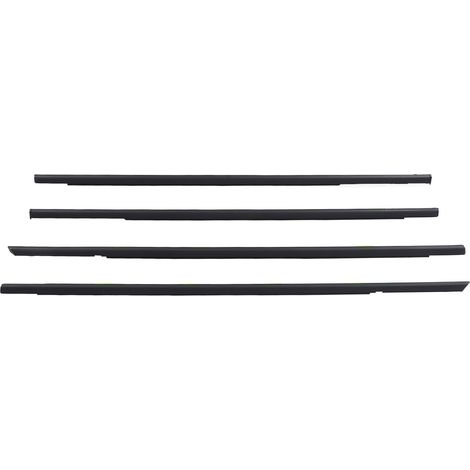Bande d'étanchéité pour porte et fenêtre de voiture, 4 pièces, étanche, coupe-vent, réduit le bruit, 72410 S04 003, pour Civic DX 4D 1996 à 2000 (1/5)
