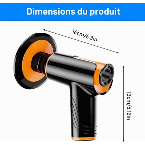 Mini Car Polishing Machine, Car Polishing Kit, Battery Polisher, Cordless Car Polishing Machines with Polishing Pads (1/4)