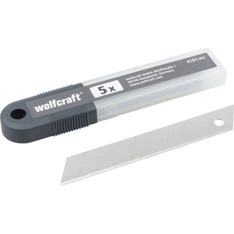 Lame separabili Wolfcraft 18 mm - 8 segmenti (confezione da 5) (4181000)