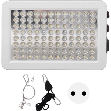 Panneau de culture LED 1000W Plein Spectre, Lampe de Plante ABS PET, Lumière de Croissance pour Jardin Intérieur et Maison, AC 100‑277V Prise UE (1/5)