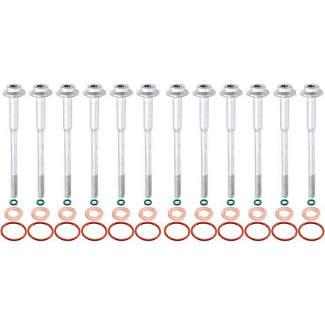 Convient pour 2 boulons de bague d'étanchéité d'injecteur WHT004923B 059130519B WHT000884 WHT007480A
