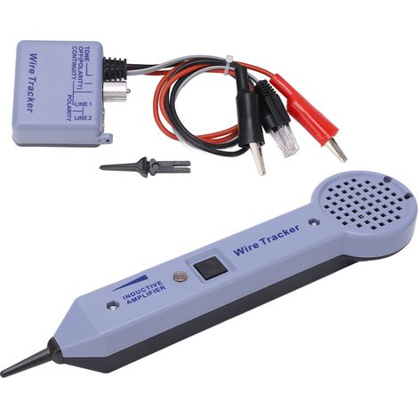 Testeur de Câbles Réseau avec Amplificateur Audio Réglable et Détecteur Toner pour Traçage (1/5)