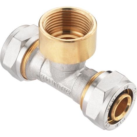 VRS T-Stück 26mm x 1 IG kpl.