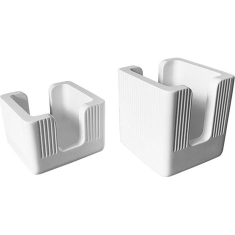 Organisateur d'évier avec porte-éponge, plateau en terre de diatomées absorbant et séchage rapide, lot de 2, pour cuisine et salle de bain, blanc (1/5)