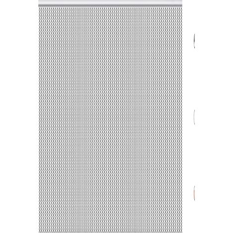 Fly Screen Chains for Doors Black 100 x 210 cm Aluminium Chain Fly Screen Metal Fly Screen to Prevent Flies from Entering (1/5)