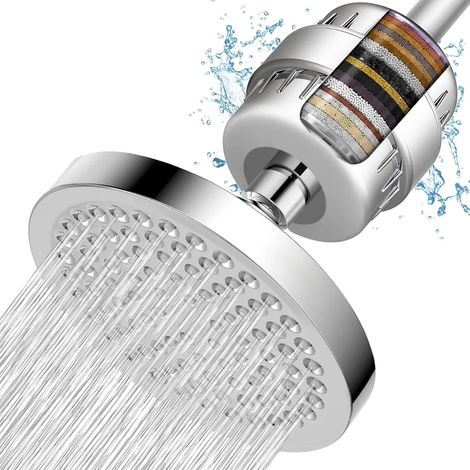 Pommeau de douche haute performance avec filtre chrom (1/5)