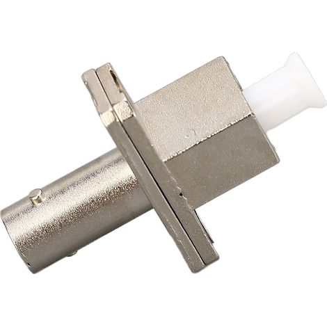 ST-Buchse auf LC-Buchse Glasfaseradapter, verlustarmer UPC-Koppler, Glasfaserstecker für die Kommunikation, geringe Dämpfung, professionelle Qualität. (1/5)