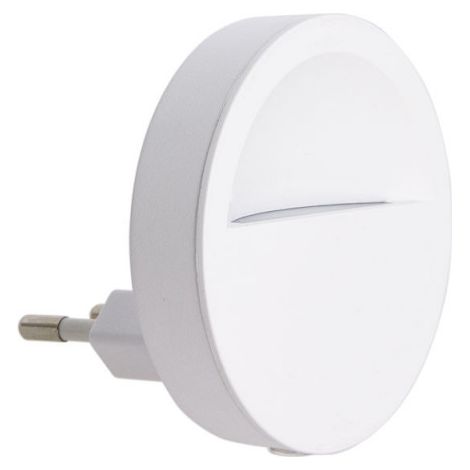 Xanlite – Veilleuse LED avec capteur de luminosité – S'allume automatiquement – Dimensions 65 x 53 mm – 5 lumens – Blanc neutre (1/5)