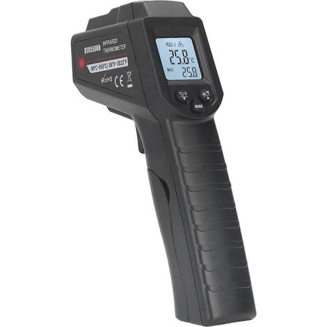 DT8550KH Infrarot-Thermometer, handliches, berührungsloses digitales Temperaturmessgerät für Industrieanlagen (1/4)