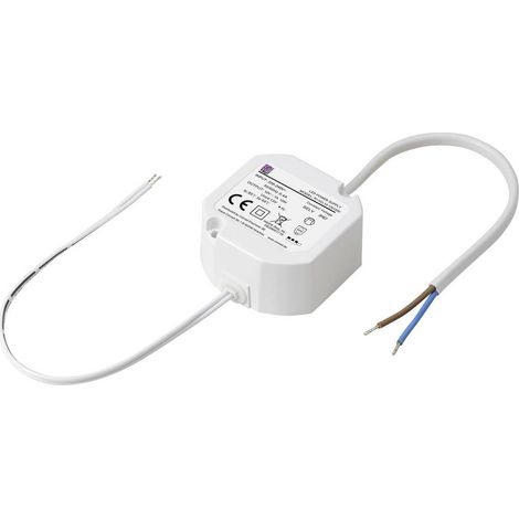TRU COMPONENTS TC-YCL12-1201000(Round shape) Trasformatore per LED Tensione costante 12 W 1.0 A 12 V/DC non dimmerabile (1/4)