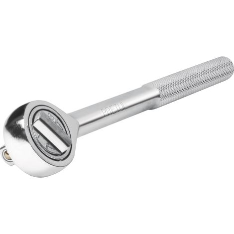 Llave carraca cabeza redonda, cuadro 3/8"