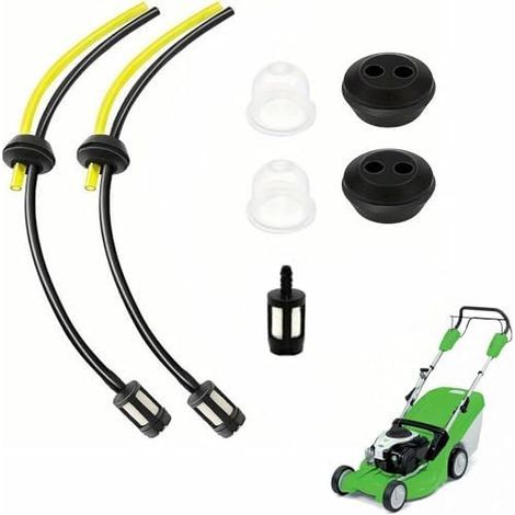 Tuyaux D'essence Avec Filtre, Universel Filtre à Essence kit,Tuyau de Carburant Pour Débroussailleuse, Durites Tondeuses Poire d Amorçage, le Jardinage et L'agriculture - (1/5)